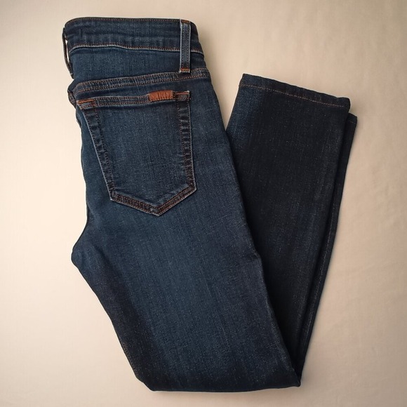 Joe's Jeans Size 26/4 Mid Rise Skinny Ankle Dark Wash - Picture 1 of 10